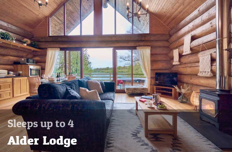 alder Luxury Lodges Lake District with hot tub - The Tranquil Otter