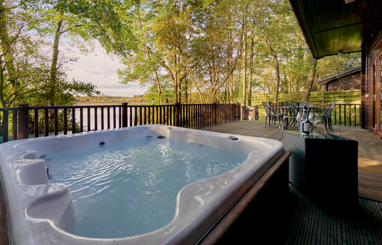 Hot Tub Lake District Lodges | The Tranquil Otter