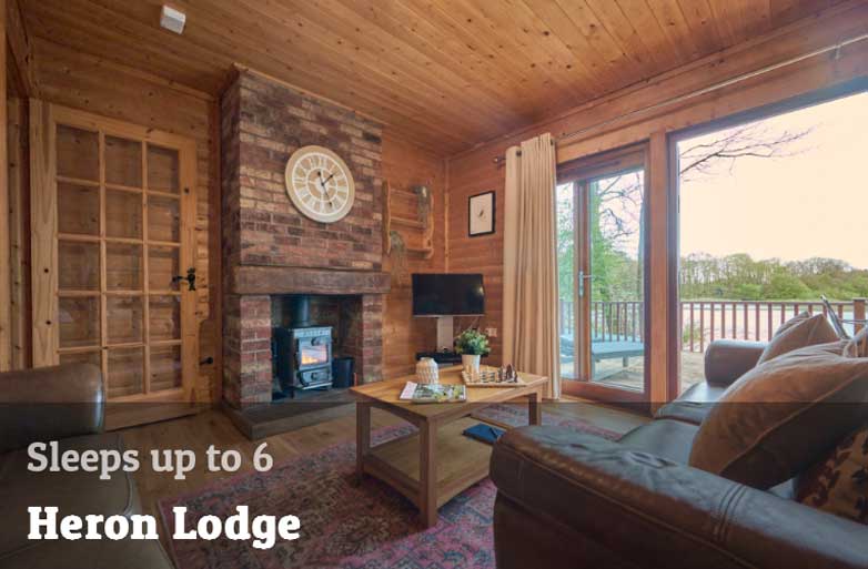 heron Luxury Lodges Lake District with hot tub - The Tranquil Otter